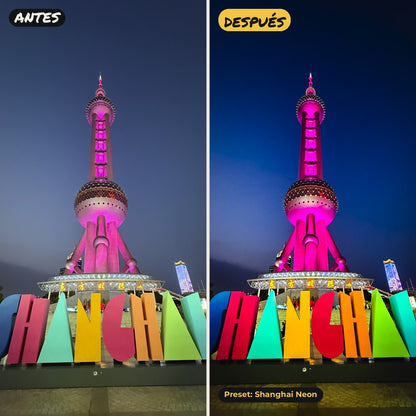 Shanghai · Pack de 4 presets