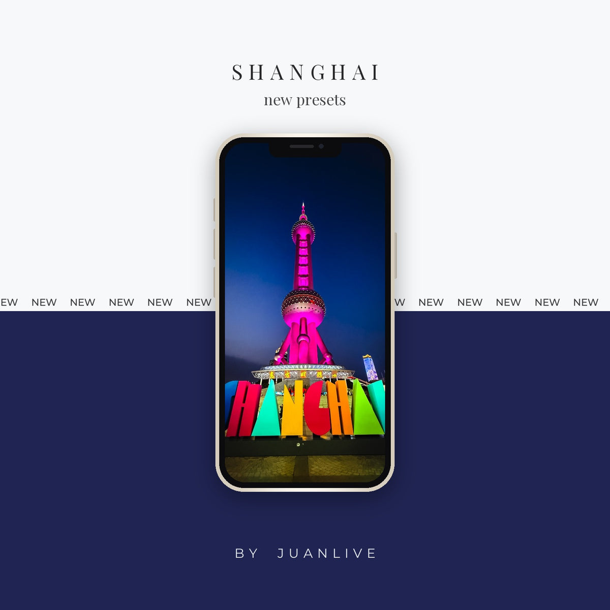 Shanghai · Pack de 4 presets