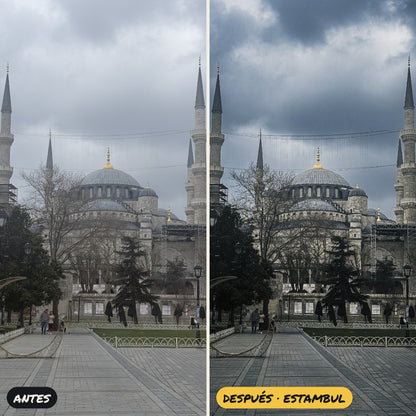Turquía · Pack de 4 presets