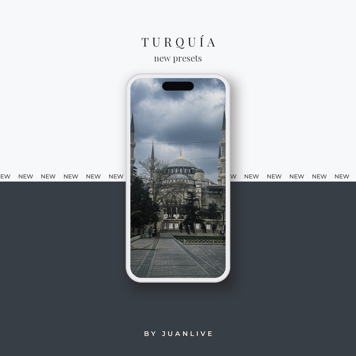 Turquía · Pack de 4 presets