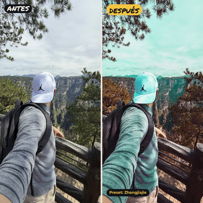 Zhangjiajie · Pack de 4 presets