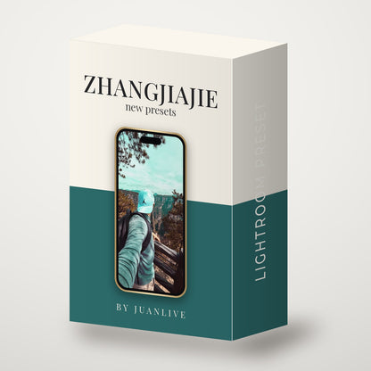 Zhangjiajie · Pack de 4 presets